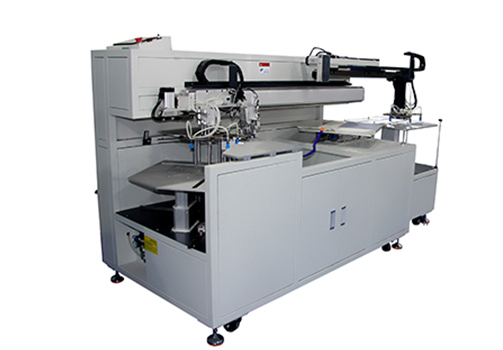 丝印机厂家：半自动丝印机的基本工作原理