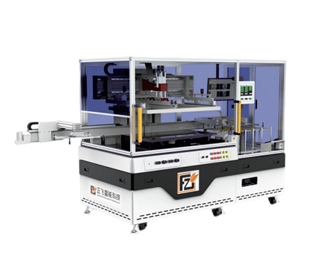 What types of sheets are suitable for the fully automatic sheet screen printing machine?